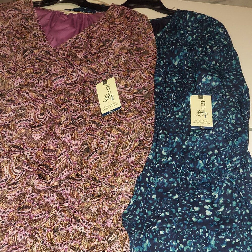 2 Dresses 4X